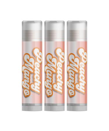 Peachy Mango Lip Balm - Set of Three