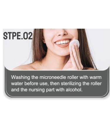 Beard Roller 0.5mm - Derma Roller for Beard Growth & Skin Care | Micro Needle Roller for Men & Women - Buy Online on GoSupps.com