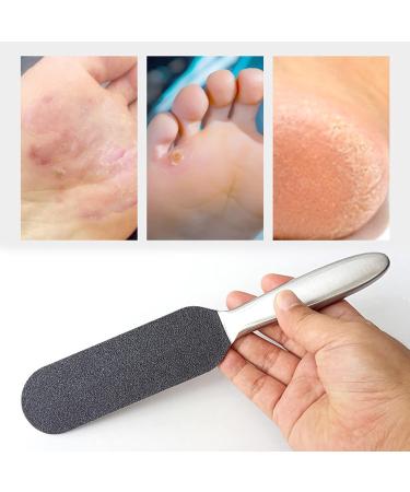 Buy Wenxiaw Footfish: Dual-Sided Skin Remover & 22 Replacement Grinding Papers for Smooth Hands & Feet - Best for Hardened & Dry Skin - Buy Online on GoSupps.com