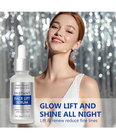 Instant Face Lift Serum Instant Face Lift Cream for Visibly Lifts & Tightens Skin Smooths Fine Lines and Wrinkles Anti-Aging Treatment for All Skin Types 1 Fl Oz 1 Fl Oz (Pack of 1) - Buy Online on GoSupps.com