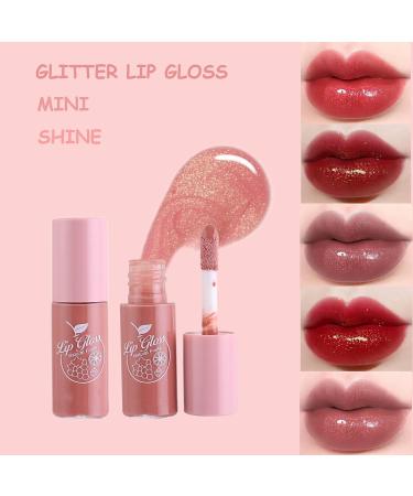 10 Colors Korean Lip Gloss Mini Lip Tint Stain Set - Long Lasting Water Lip Stains - High Pigment Moisturizing Liquid Lipstick - Glitter Lip Gloss - 1 Fl Oz (Pack of 1) - Buy Online on GoSupps.com