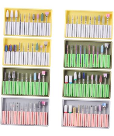 minkissy 3 Sets Nails Kits Nail Grinding Polisher Nail Drill Bit Brush Gel Nails Bit Nail Drill Replacement Bits Manicure Sand Tool Ceramic Nail File Nail Bit Nail Drill Tool Gravel Diamond - Buy Online on GoSupps.com