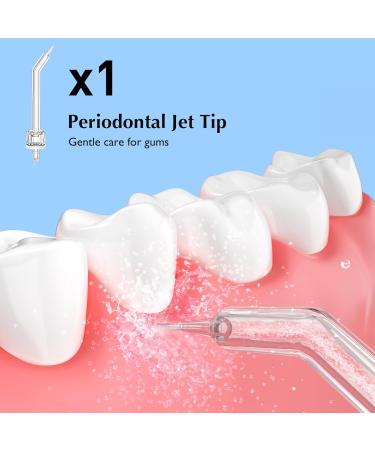 COSLUS Water Dental Flosser Replacement Heads - Compatible with F5020E 5 Jet Tips for Oral Irrigator | High-Quality Dental Care Accessories - Buy Online on GoSupps.com