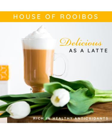 Organic Rooibos Herbal Tea - 80 Bags of Caffeine-Free Red Tea by HOUSE OF ROOIBOS - Buy Online on GoSupps.com