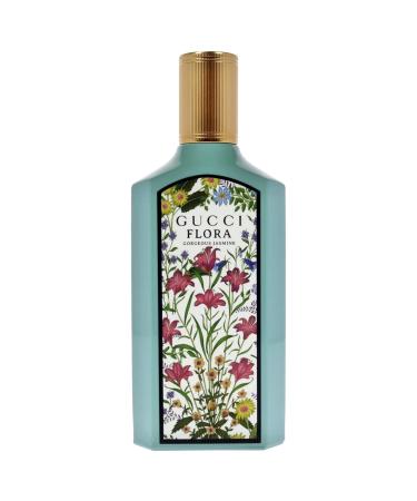 Gucci Flora Gorgeous Jasmine for Women - 3.3 oz EDP Spray Floral Rose Sandalwood 3.3 Fl Oz (Pack of 1) - Buy Online on GoSupps.com