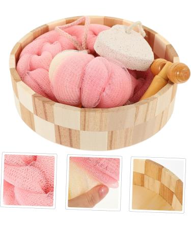 1ensemble Set De Outils De Bain Avec De Gommage Boules De Bain Bi-color Et Pon age Pour Exfoliants Pour Corps Et Visage - Buy Online on GoSupps.com