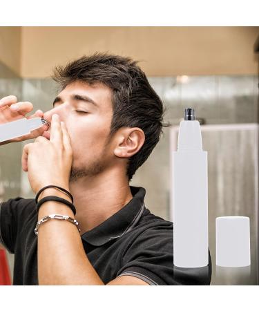 1pc Portable Ear & Nose Hair Trimmer White Nose Hair Remover & Clipper Tool for Personal Grooming - Buy Online on GoSupps.com