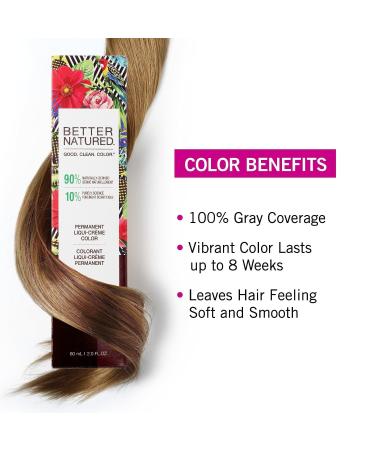 4N Medium Natural Brown Permanent Hair Color Dye Kit - Long-Lasting Radiant Color Includes Developer Barrier Cream Gloves & More - Buy Online on GoSupps.com