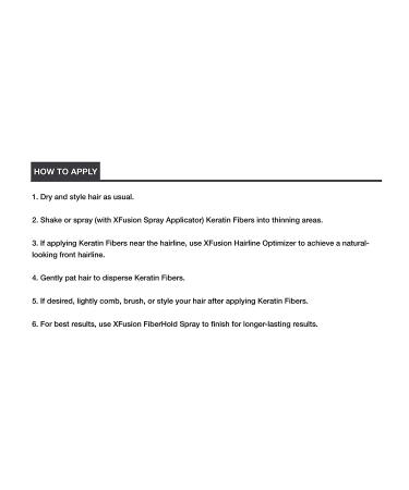 XFusion Keratin Hair Fibers - Light Brown | Instantly Conceals Thinning Hair - Buy Online on GoSupps.com