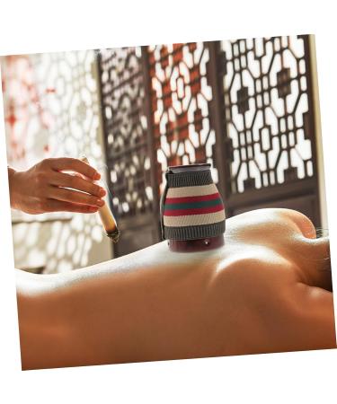 Buy Lurrose Moxibuslass Schabuschale | Moxibustion Tank & Moxa Warmer with Suction Cups - International Shipping - Buy Online on GoSupps.com