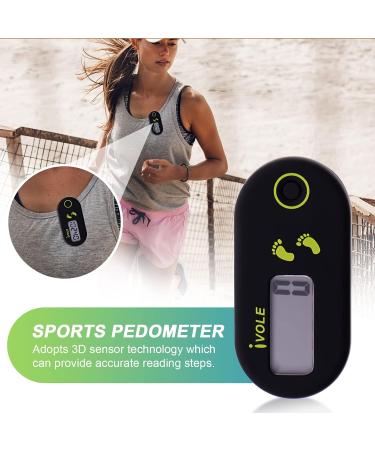 BESPORTBLE Mini Step Counter | 3D Digital Pedometer for Accurate Walking and Fitness Tracking - International Shipping Available - Buy Online on GoSupps.com