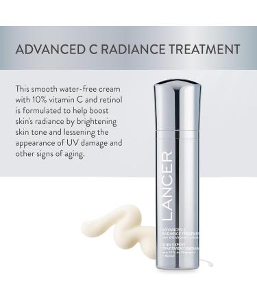 Lancer Skincare Advanced C Radiance Treatment - Vitamin C Cream Face Care Gentle Moisturizer & Anti-Aging Cream 1.7 oz | International Shipping Available - Buy Online on GoSupps.com