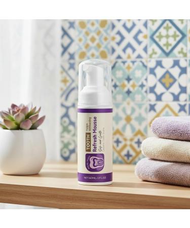  Generisch Foaming toothpaste - 60 ml - Removes stains - For men and women - On the go at home morning evening routine - Buy Online on GoSupps.com