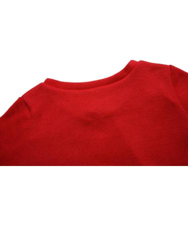 BONNY BILLY Girls Knitted Cotton Bolero Shrug Cardigan - Size 4-5 years (Red) - Buy Online on GoSupps.com