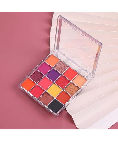 Multicolor Eyeshadow Palette Waterproof Multicolor Face Shadow Palette | Makeup Accessory Matte Shimmer Face Shadow Palette for Beginners Home Use Shzons 02 - Buy Online on GoSupps.com
