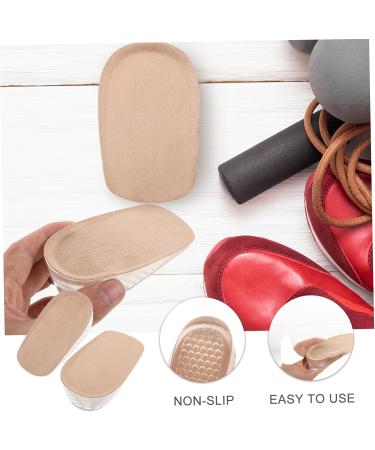 Forefoot Cushion Pad Half Insoles - Invisible Foot Cushions | Comfortable Leather Inserts | Size S - 3CM | International Shipping Available - Buy Online on GoSupps.com