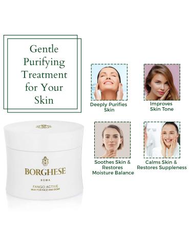 Borghese Fango Active Mud for Face and Body - Detoxify and Revitalize Your Skin - Buy Online on GoSupps.com