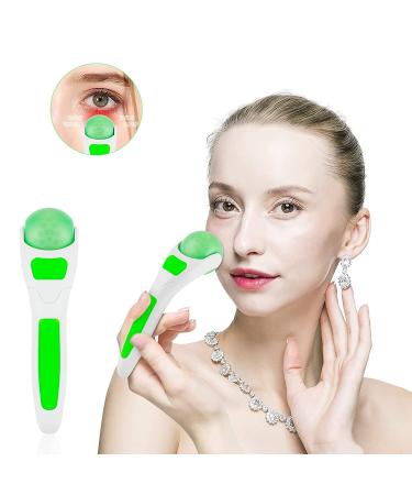 BFASU Ice Roller Set - 2 PCS Face Roller & Mini Eye Roller for Puffiness & Pain Relief (Green) - Buy Online on GoSupps.com