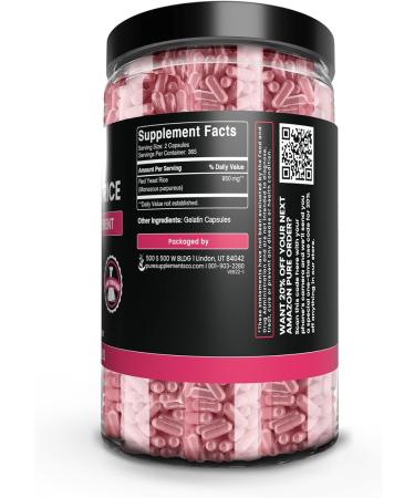 Pure Red Yeast Rice Capsules (730 Count) | Lab Verified, No Fillers | Pure Original Ingredients - Buy Online on GoSupps.com