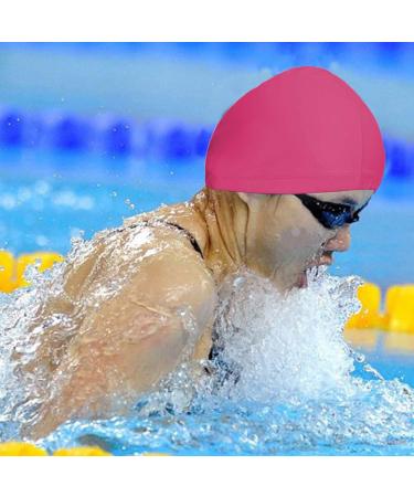 SUNTRADE 4 Pack Comfort Fabric Swimming Caps for Kids Teens & Adults - Durable Bathing Caps for All Ages - Buy Online on GoSupps.com