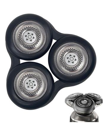 Durimi SH98/70 Replacement Heads for Philips Norelco Shavers Series S9xxx -Upgraded Double-Layer Blade Compatible with Shaver 9000