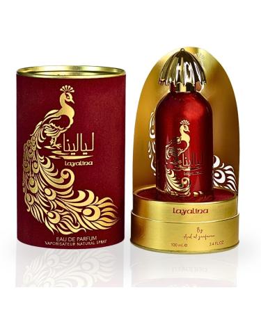 Layalina EDP Spray 100ML (3.4 OZ) By Ard Al Zaafaran | Indulge In A Sensory Journey With Our Captivating Fragrance. - Buy Online on GoSupps.com