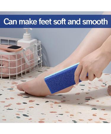 Pumice Stone for Feet 4 Pcs Pumice Stone Double Sided Foot Scrub Suitable for Home and Beauty Salons Foot Pumice Stone Hard Skin Callus Remover and Scrubber Foot Pumice Stone for Feet - Buy Online on GoSupps.com