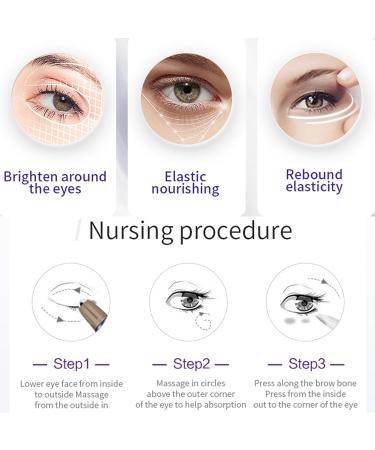 HOUSN Eye Cream Eye Cream Anti-aging Eye Cream Anti-Wrinkle Eye Contour Cream 20ml Anti-dark circles Anti-puffiness Wrinkles Firmness for luminous and plump skin under the eyes - Buy Online on GoSupps.com