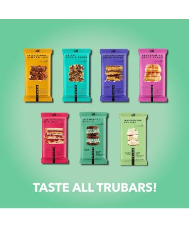 TRUBAR Vegan Protein Bar - It’s Mint to Be Chip | Gluten Free 12G Protein Dairy-Free & Plant-Based Snack | 12 CT - Healthy On-The-Go Treats - Buy Online on GoSupps.com