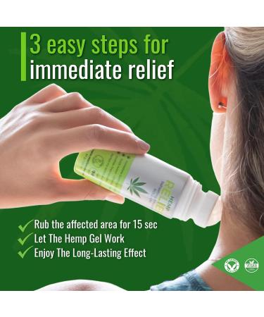 Moline You Hemp Roll On for Joint & Muscle Discomfort - Hemp Oil Extract, Arnica and Menthol - 3 oz - Buy Online on GoSupps.com