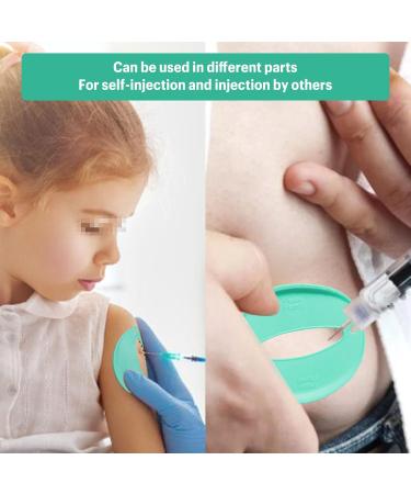 Shot Blocker for Pain Relief | Reusable Injection Pad for Kids & Adults - Green - Buy Online on GoSupps.com