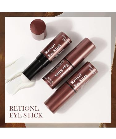 AKARY Skincare Retinol Eye Stick - Hydrating Cooling Balm for Dark Circles, Puffiness, Fine Lines, Bags - Skin Tightening Cream for Men & Women - 0.24oz - Buy Online on GoSupps.com