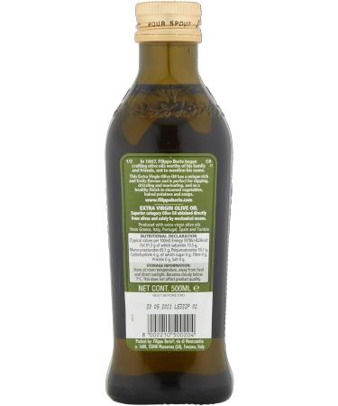 Filippo Berio Classic Olive Oil 500ml - 1 Pack - Buy Online on GoSupps.com