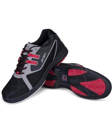 KR Strikeforce Ignite Left Handed Men's Bowling Shoe - Black/Grey/Red - Buy Online on GoSupps.com