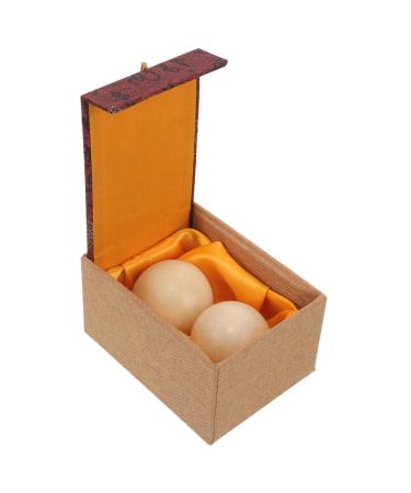 Wofashpuret Hand exercise balls 1 set of Jade-fitness handball Chinese stress balls Hand-rolling balls Hand fitness balls Hand fitness balls Chinese gymnastics balls Massageball portable boccia