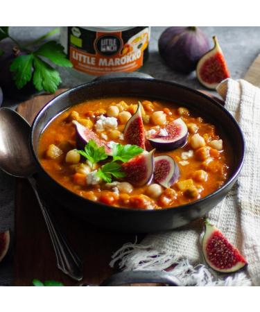 Buy Little Lunch Bio Moroccan Stew | Organic Vegan Chickpeas & Lentils | 100% Natural No Additives 6x350g - Buy Online on GoSupps.com