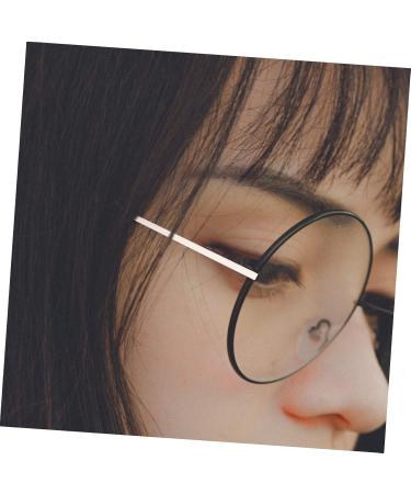 Replacement Glasses Legs - Self-Adhesive End Tips & Nose Pads for Sunglasses | Wofashpuret Black & Silver Frame Accessories - Buy Online on GoSupps.com