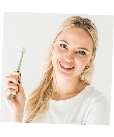 PopetPop Extra Soft Toothbrush Set - 4 Soft Bristle Toothbrushes for Adults & Kids - Gentle Cleaning with Natural Bristles - Buy Online on GoSupps.com