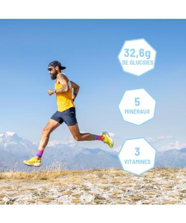 Nutripure | Boisson nerg tique Long Distance | Endurance R cup ration Confort Digestif | Maltodextrine Fructose BCAA Vitamines lectrolytes | Go t Pomme | 40gr x 12 - Buy Online on GoSupps.com