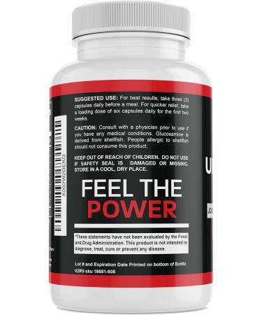 WODFitters Ultra Joint Flex Capsules with MSM, Glucosamine, Boswellia, Turmeric, Quercetin for Athletes - 60 Capsules - Buy Online on GoSupps.com