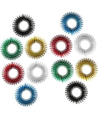 Beaupretty 36-Piece Acupressure Rings Set - Childrens Stress Relief Toys & Finger Massage Devices for Fun & Decompression - Buy Online on GoSupps.com