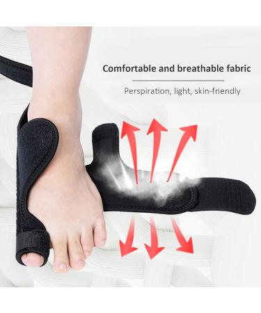 Entatial Bunion Corrector - 1pc Transpiration Hallux Valgus Corrector | Black SBR Foot Support for Comfort & Correction - Buy Online on GoSupps.com