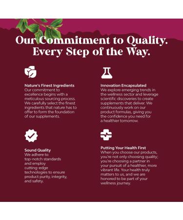 Soy Free Menopause Supplement | Herbal Relief for Night Sweats Hot Flashes & Mood Support - Black Cohosh & Vitex Chaste Berry - Mini Caps for Women - Buy Online on GoSupps.com