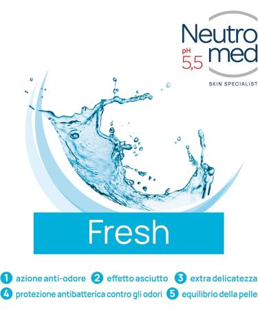  NEUTROMED Neutromed Roll Fresh Deodorant 300ml (6pcs x 50ml) - Buy Online on GoSupps.com