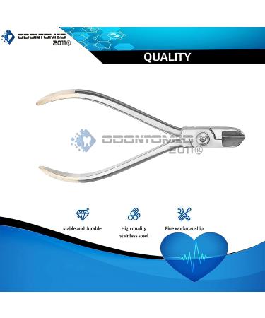 OdontoMed2011 TC Hard Wire Cutter - Stainless Steel Dental Instrument with Tungsten Carbide Inserts - Buy Online on GoSupps.com