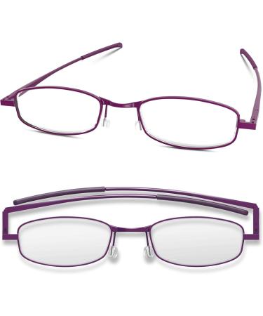 Buy IF Compact Lenses Readers - Slim Flat-Folding Unisex Reading Glasses in Orchid +1.5 - International Shipping - Buy Online on GoSupps.com