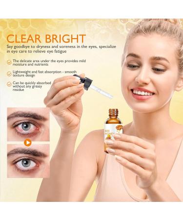 Honey Eye Care Hydration Natural Hydration with Bee Honey Moisturizes Refreshes Eyes Gentle Formula for Daily Use - Buy Online on GoSupps.com