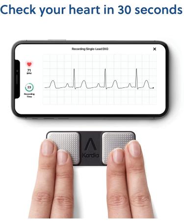 KardiaMobile Personal EKG Device - FDA-Cleared Heart Monitor for AFib Detection - Buy Online on GoSupps.com