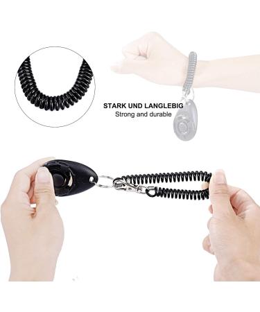Dog Training Clickers with Wrist Strap Effective Pet Training Tools for Puppy or Cat Behavioral Training 4-Pack Colorful Sound Easy to Use Practical Button Clicker - Buy Online on GoSupps.com