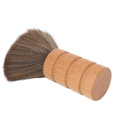 Top Men's Shaving Brush | Synthetic Razor Tool with Wooden Handle | Soft Nylon Hair for Facial Cleaning & Grooming - Buy Online on GoSupps.com